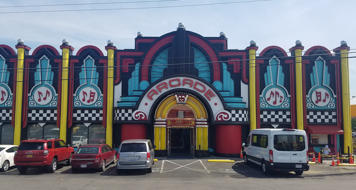 Arcade Exterior Painting Project After