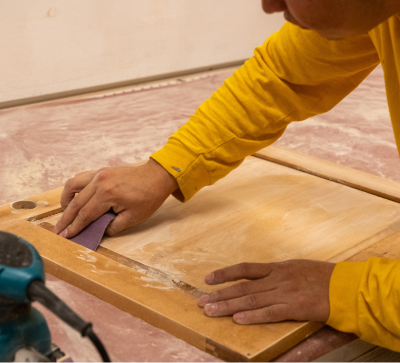 cabinet refinishing