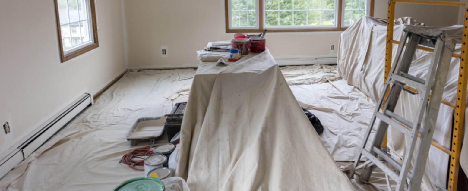 room prep for painting