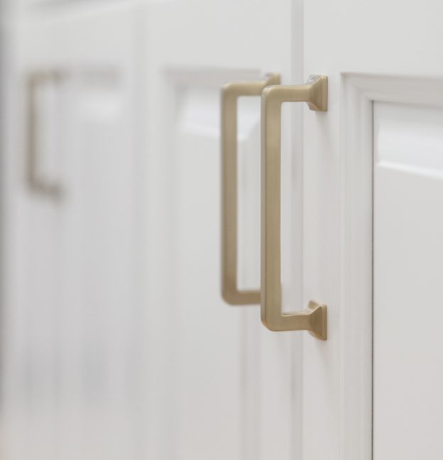 Gold cabinet pulls