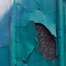 Peeling paint