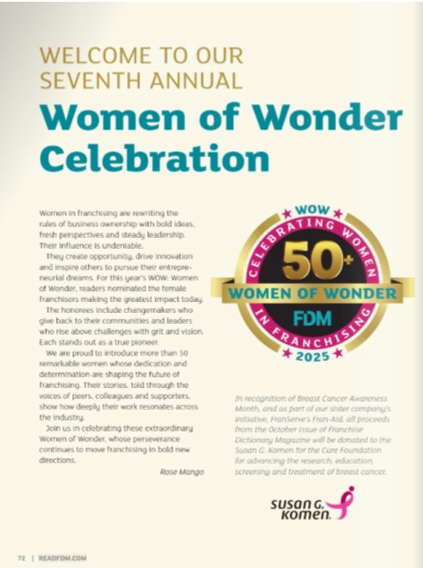 Women of Wonder Magazine Spread