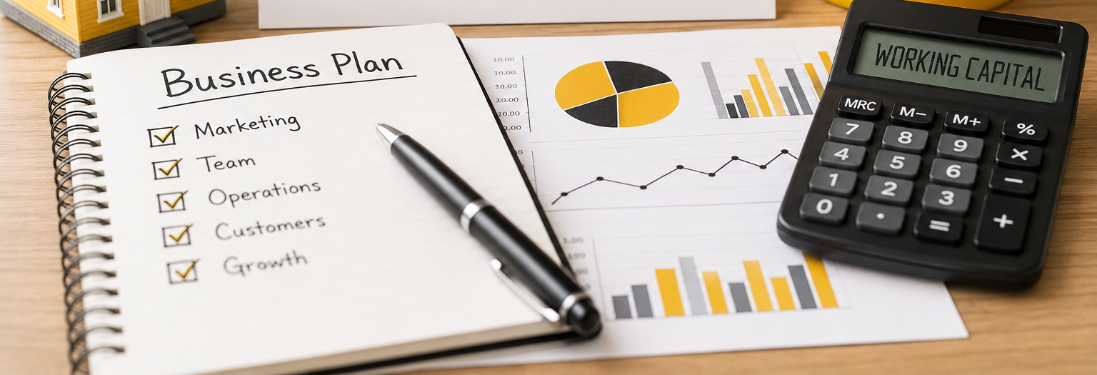 Business plan and franchise investment setup