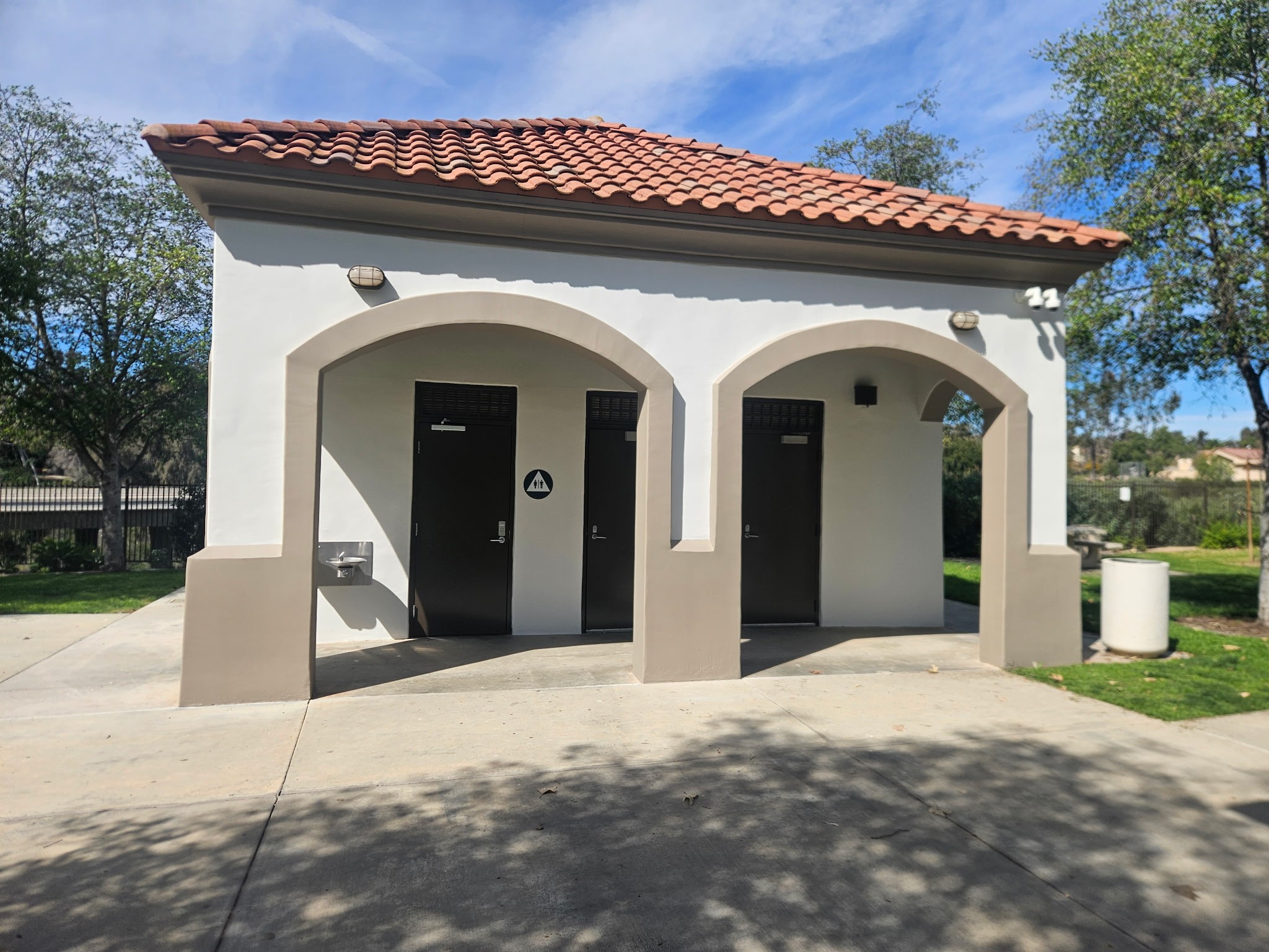 Canada Vista Utility Building Exterior After Painting