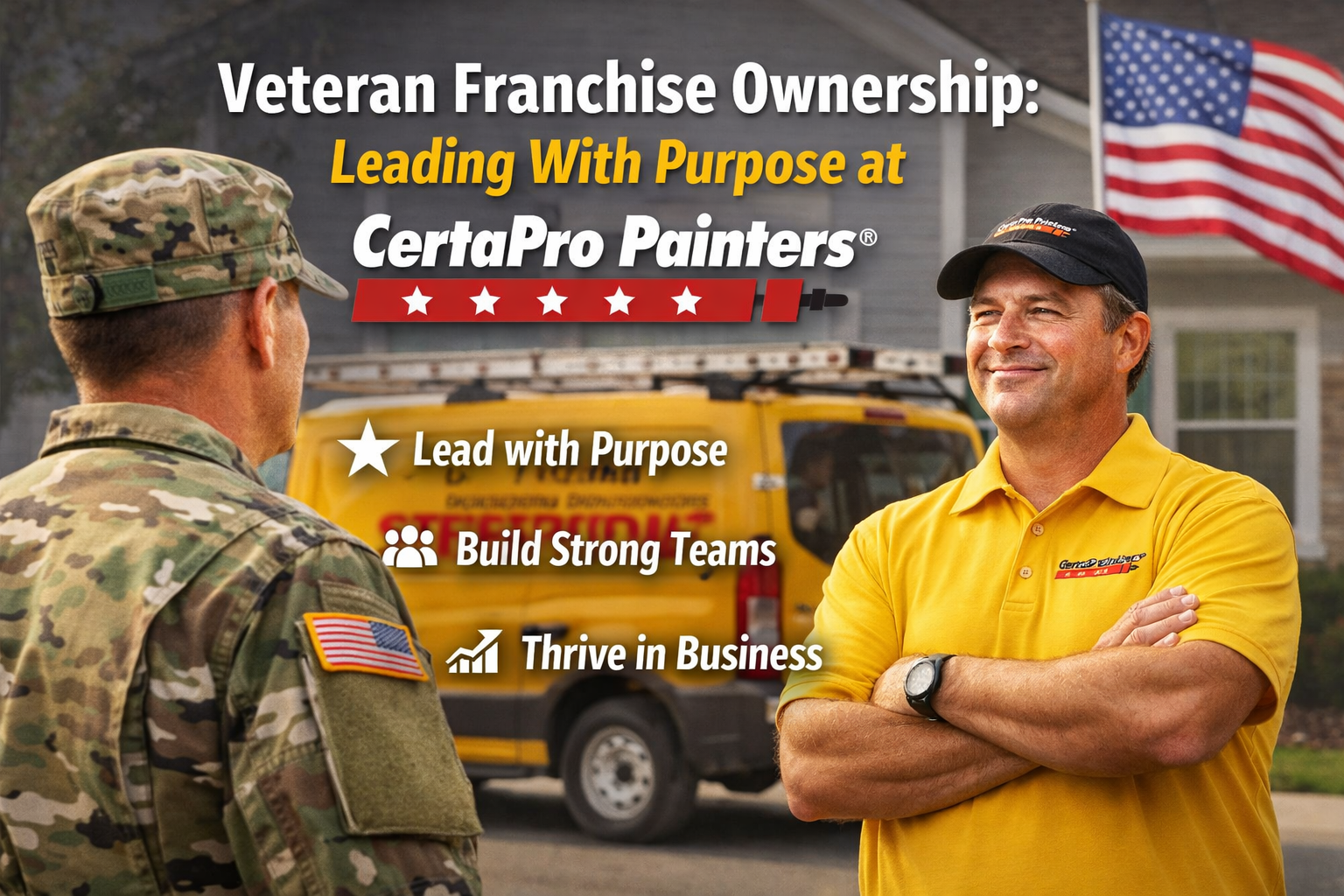 veteran franchise ownership at CertaPro Painters