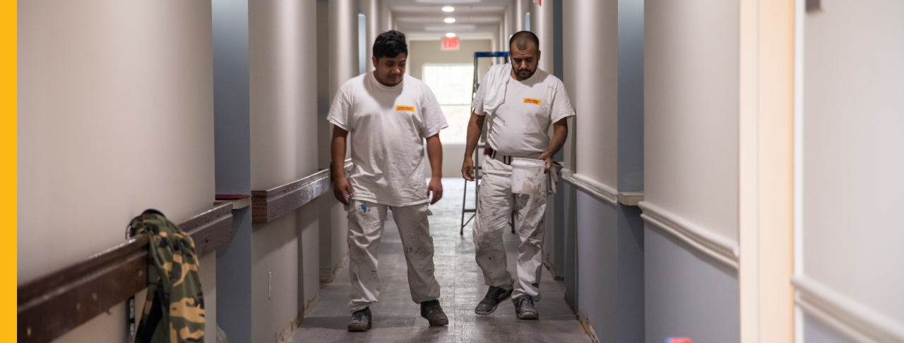 two certapro painters interior commercial painting