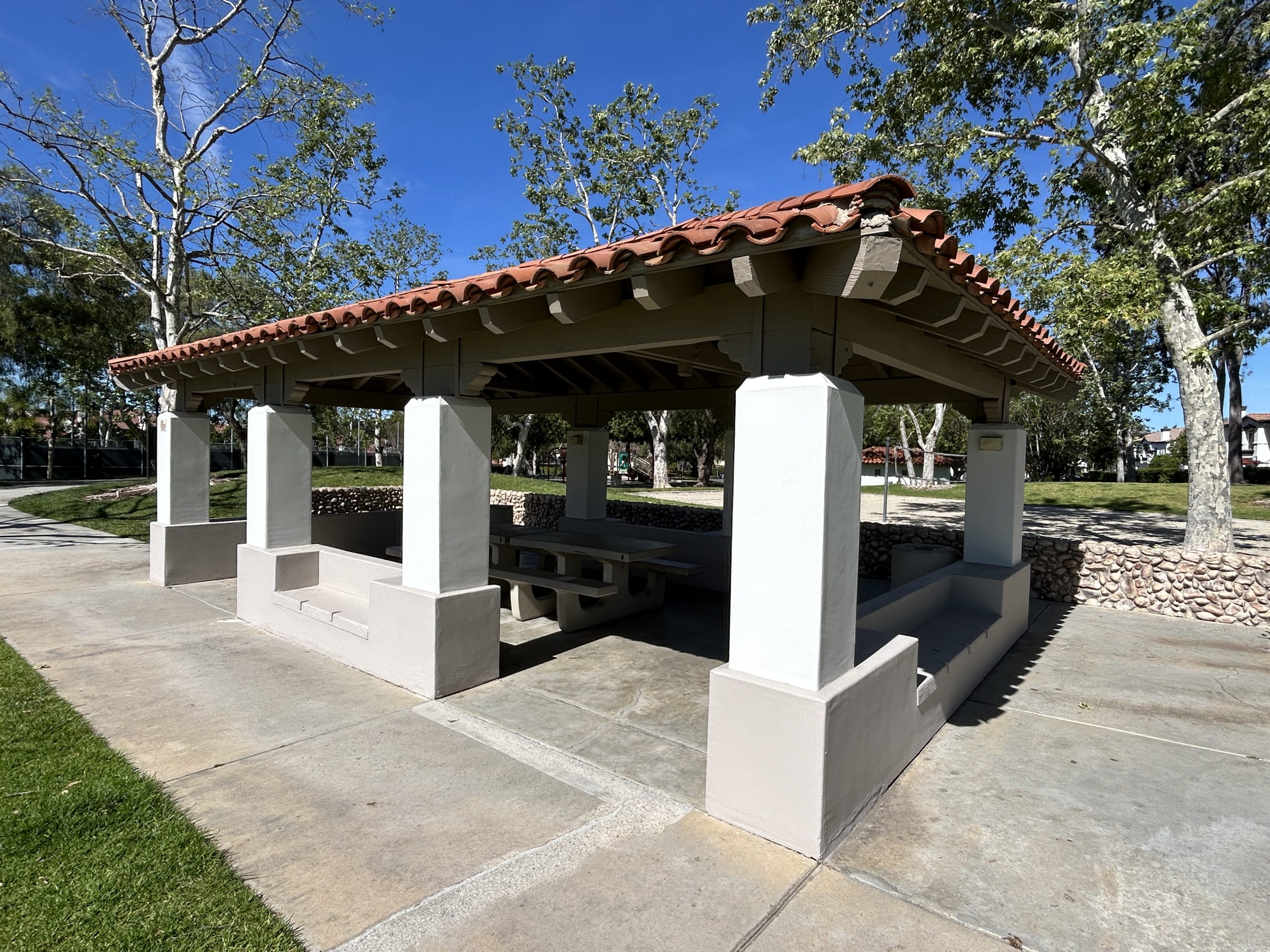 Mesa Linda Pavilion After Painting