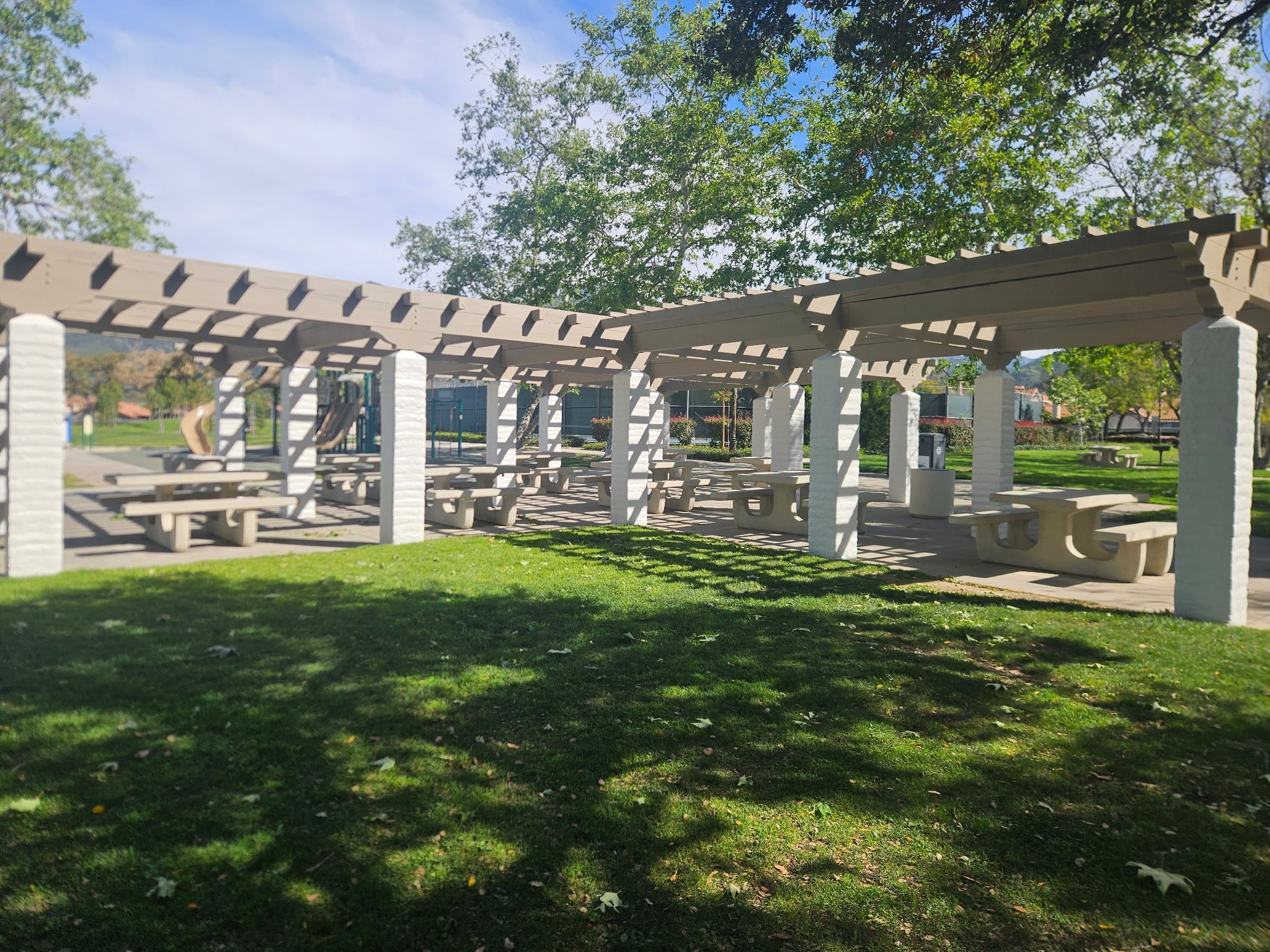 Trabuco Mesa Community Pergola After Painting