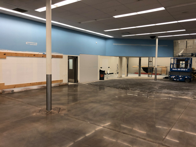 urban hardware stores way before being repainted in a vacant state