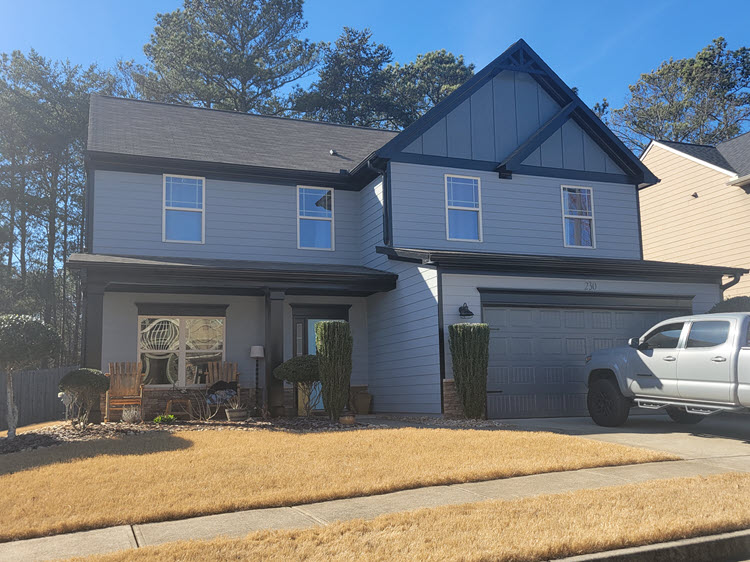 repainted exterior in cartersville ga