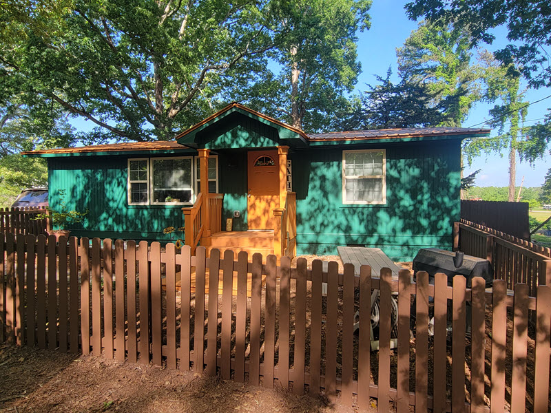 photo of repainted home in kennesaw ga