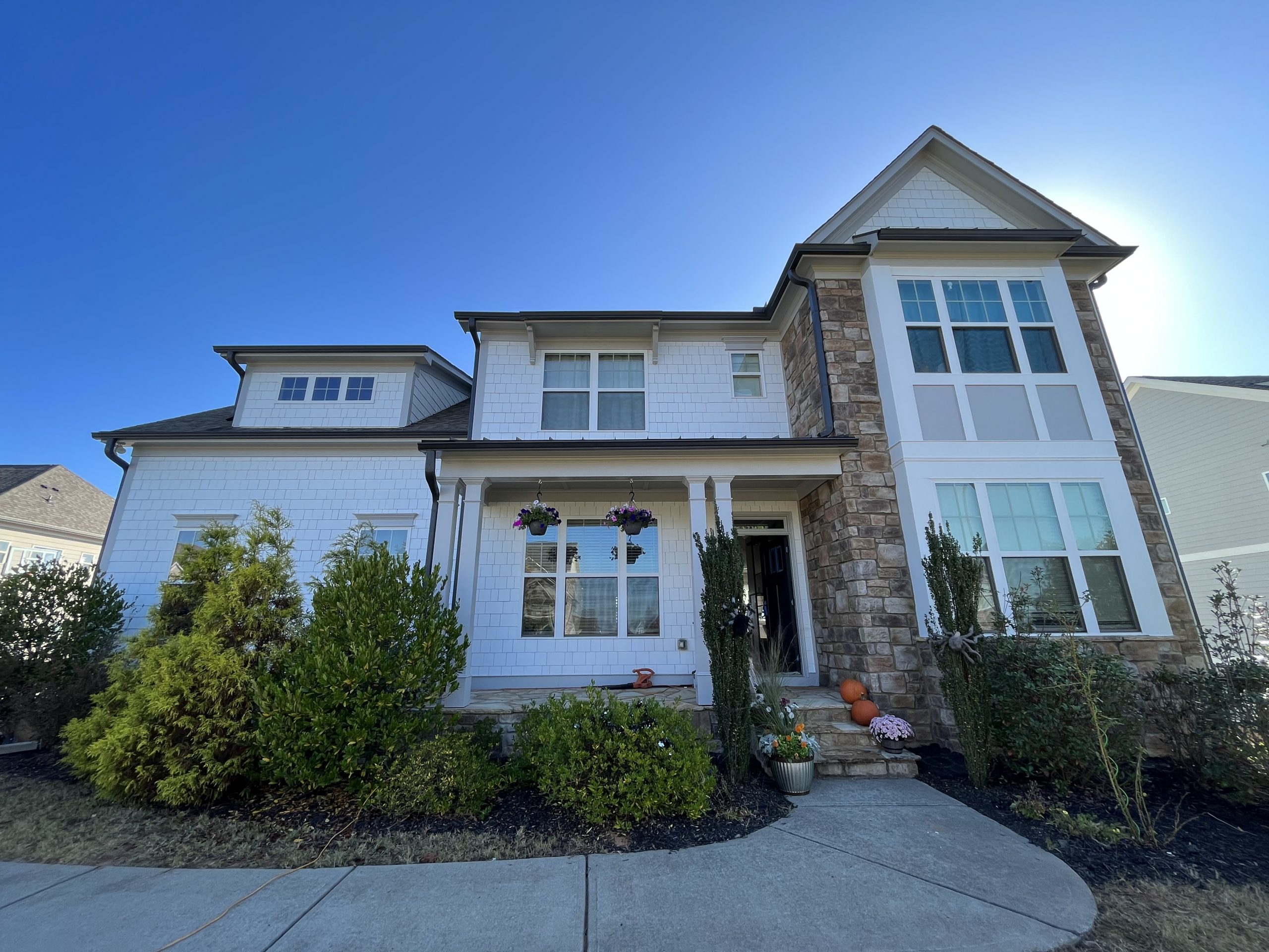 Limewash Brick Painting Project Before