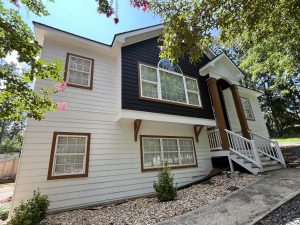 modern exterior home painting project