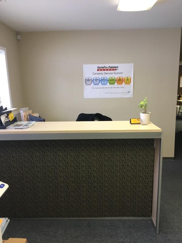CertaPro Painters Office Painting After