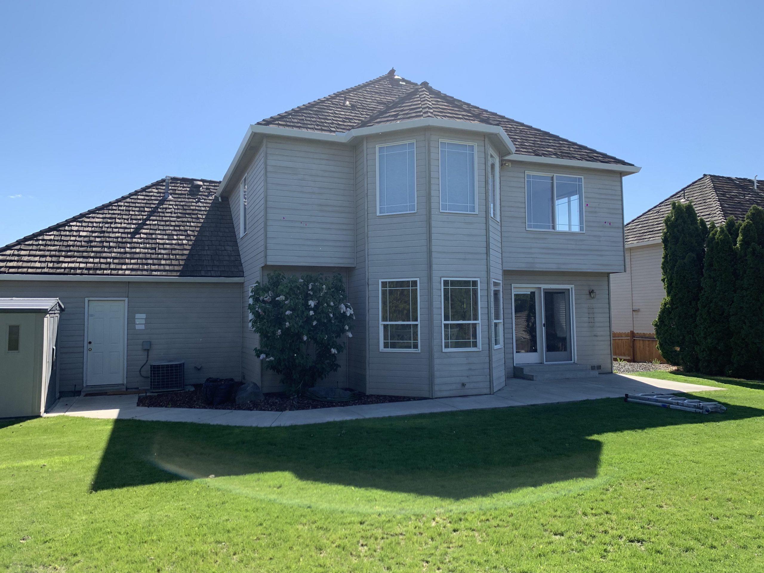 Exterior Vinyl Painting Before