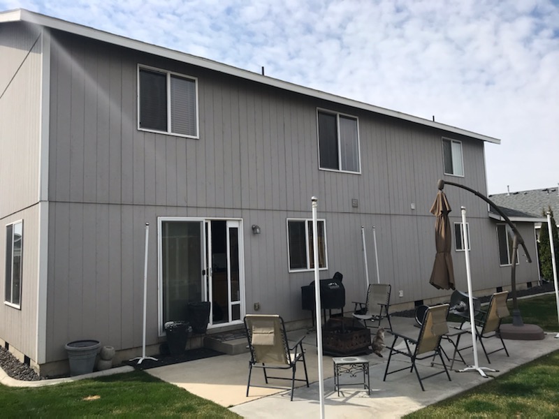 Exterior Painting – Back View Before