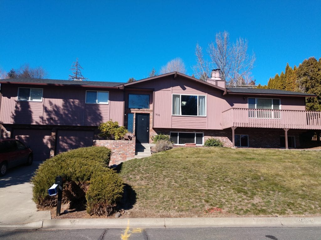 brown home