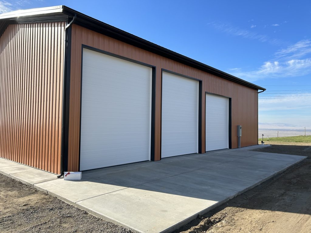 Garage Door Repainting Before
