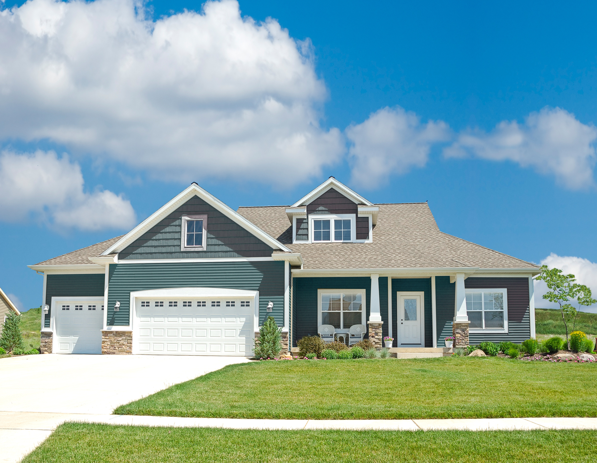 forest green exterior