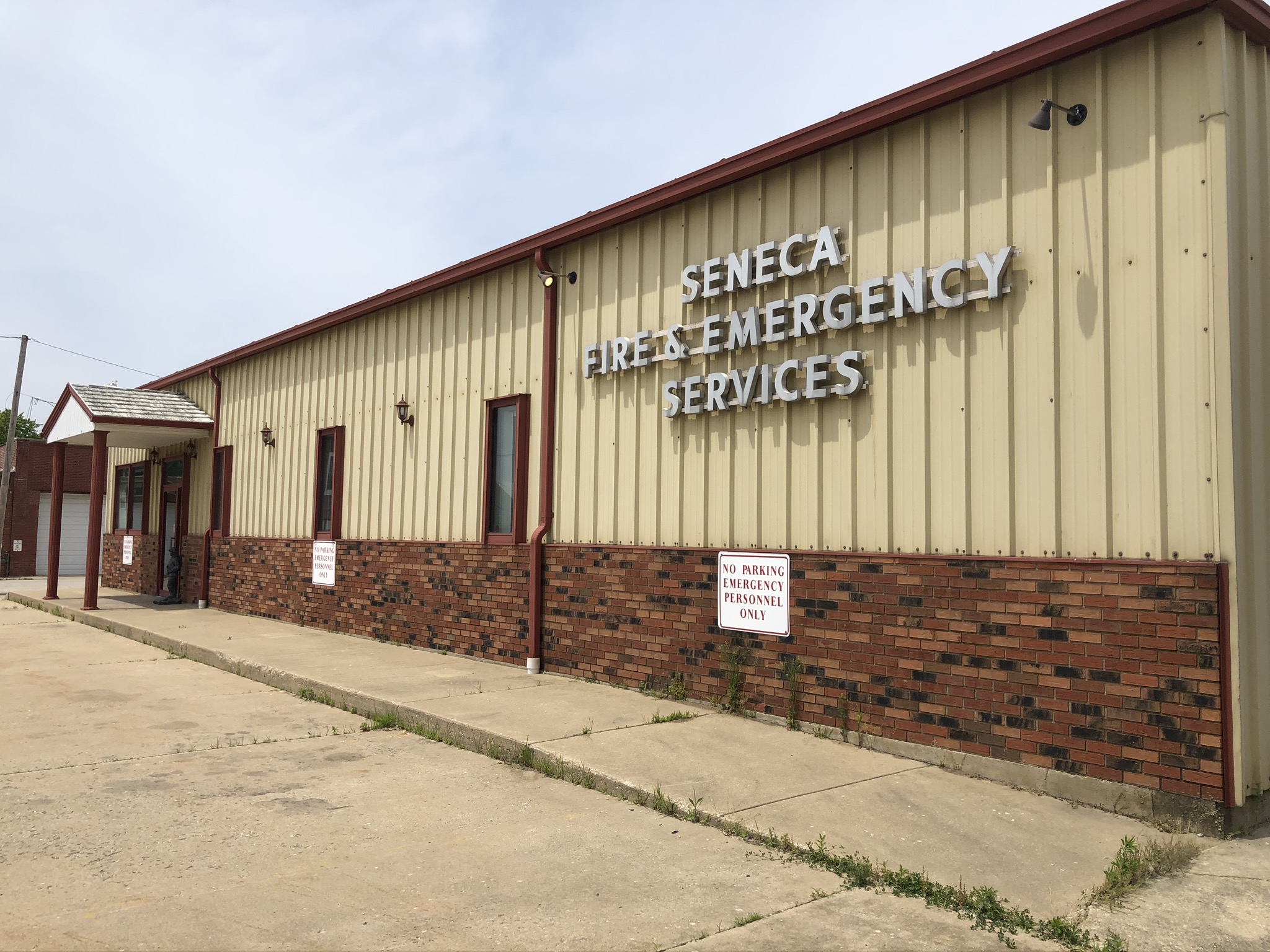 Fire Station Before CertaPro Painters of Oswego