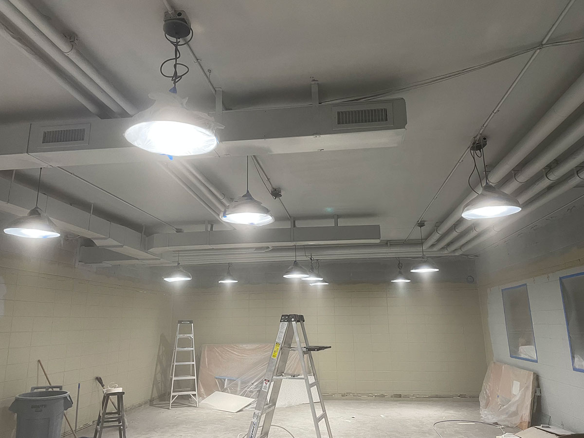 Montreat College Bookstore Interior Painting Before