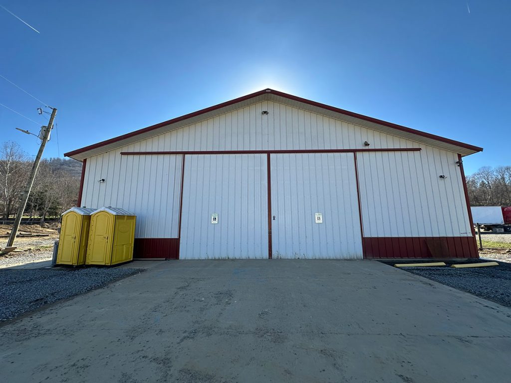 Montreat Baseball Exterior Painting Before