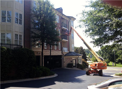 carlton condos in atlanta ga painting project