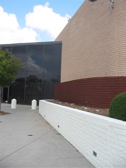 city of morrow former macys building painting