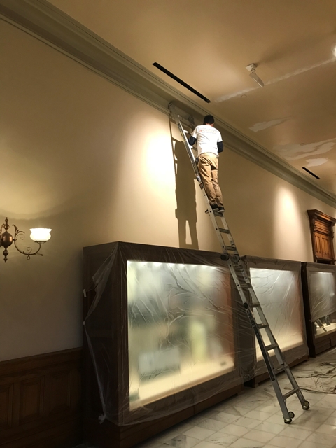 interior hall of the georgia state capitol building that was painted by certapro painters of atlanta