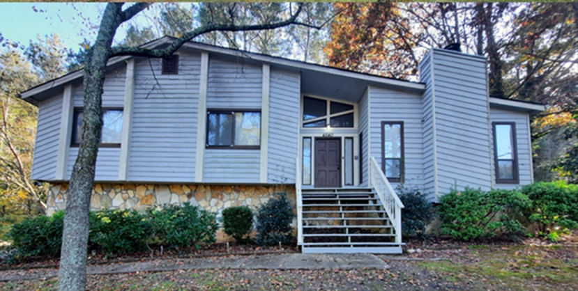 before house painting project in atlanta