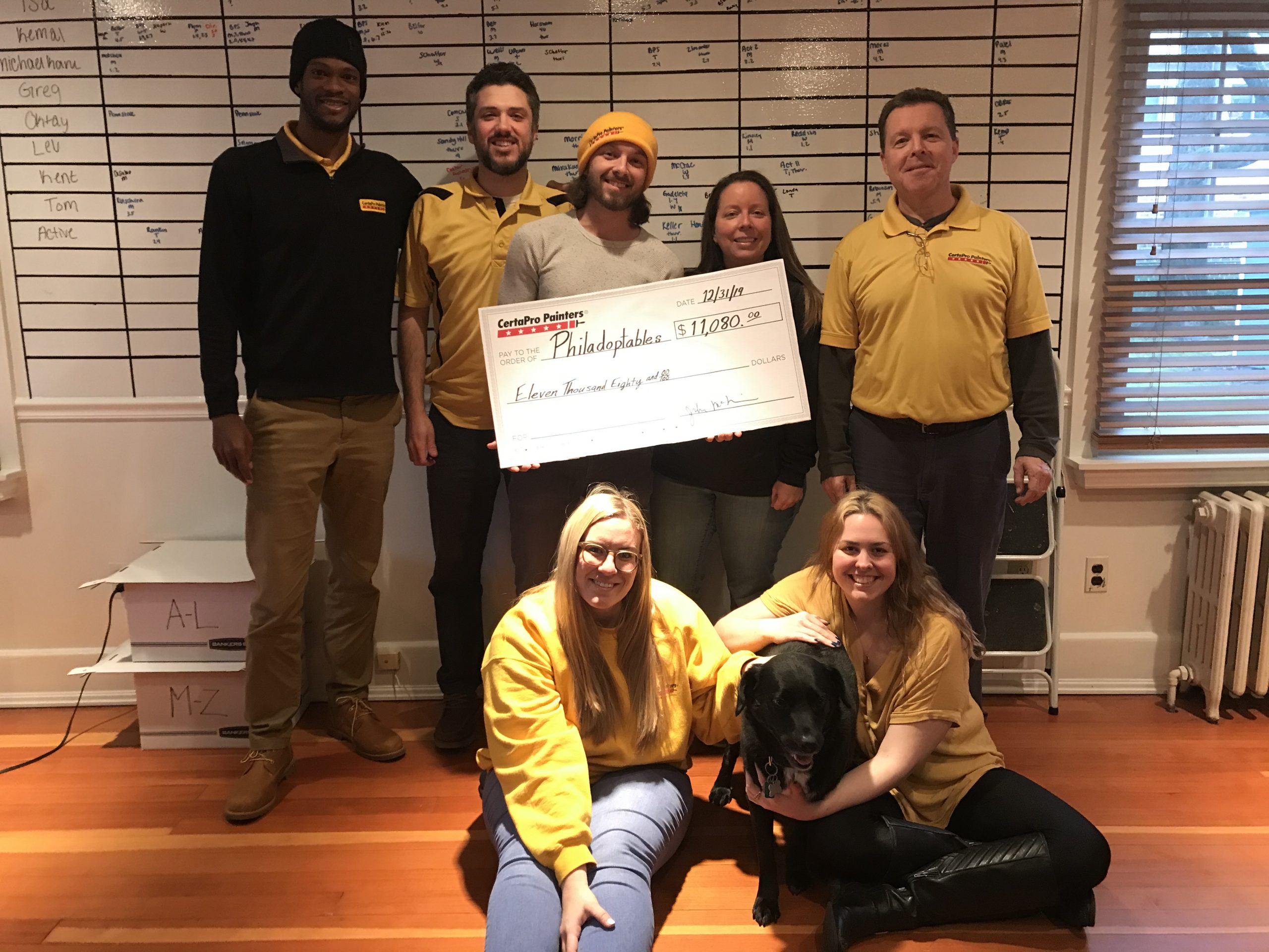 Philadoptables Check Donation