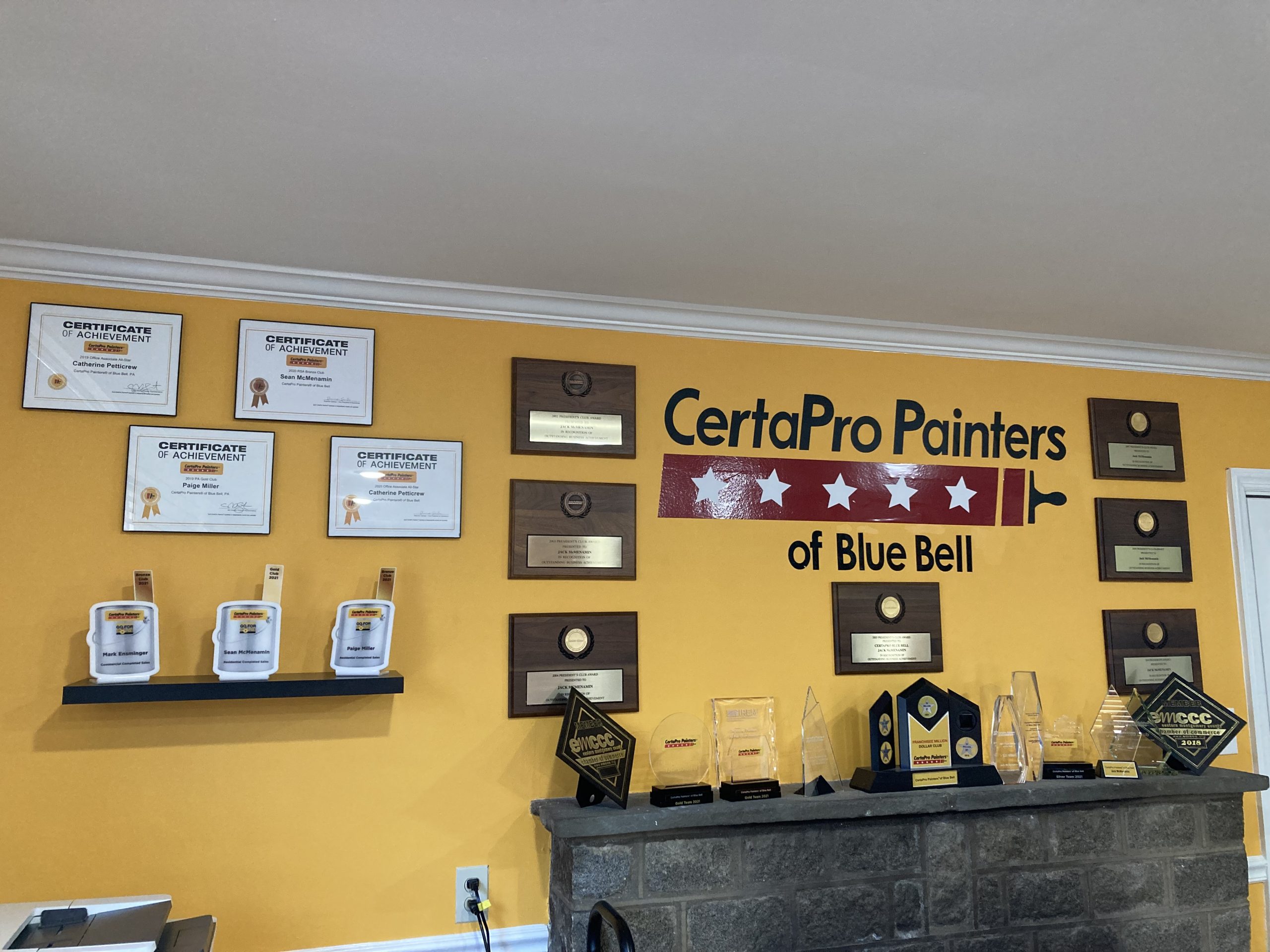 certapro blue bell team awards