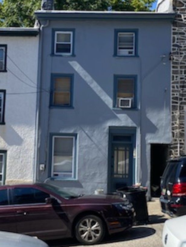 philadelphia residential front after painting