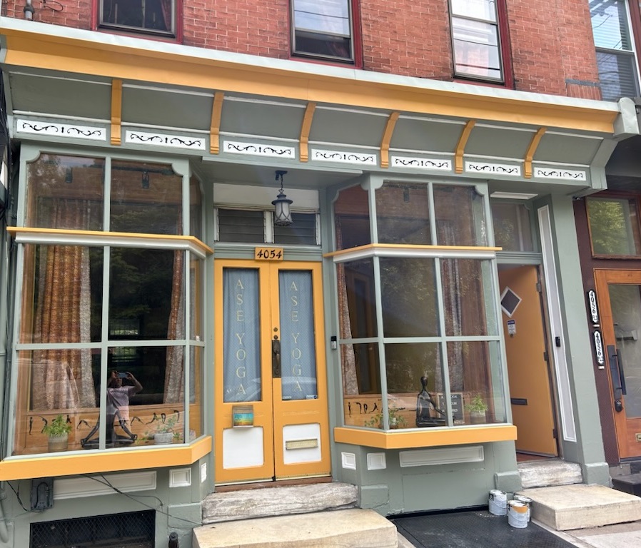 ase yoga after exterior painting