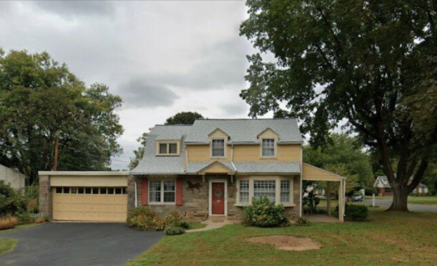 glenside residential exterior before painting
