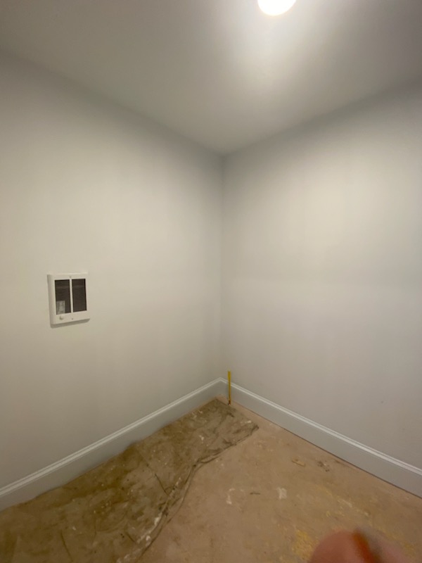 walls before wallpaper installation