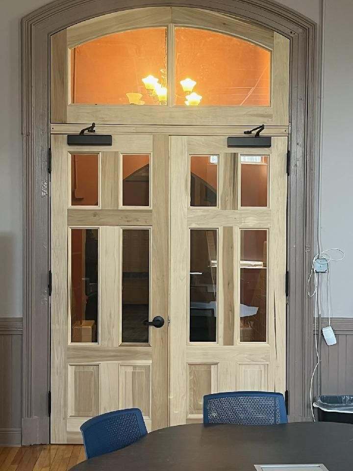 roman catholic interior doors before painting