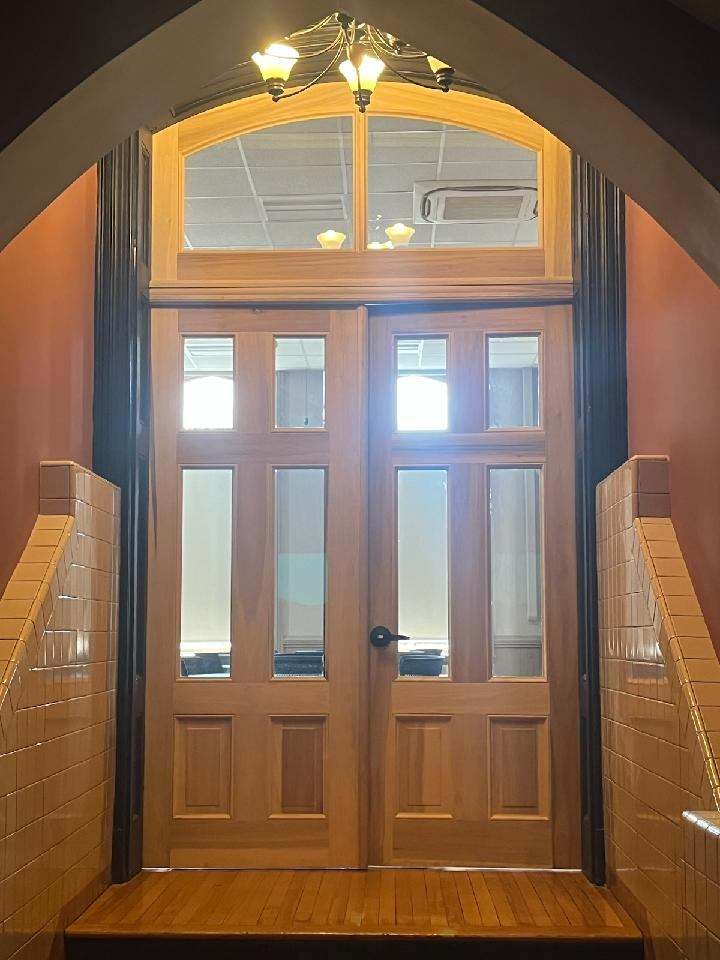 roman catholic interior doors before painting