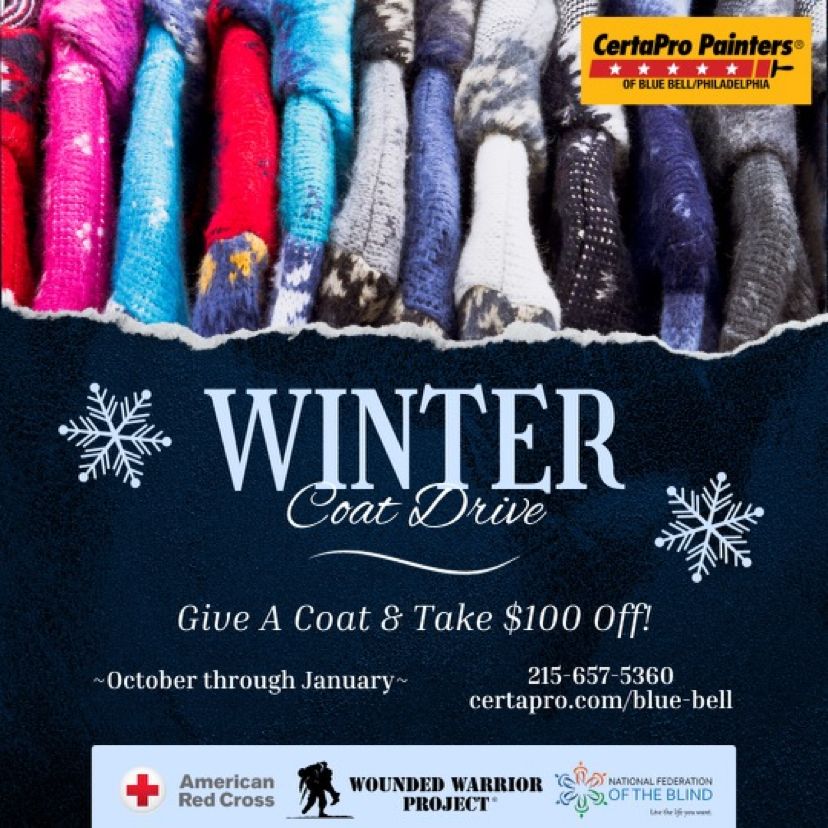 certapro blue bell winter coat drive 2023