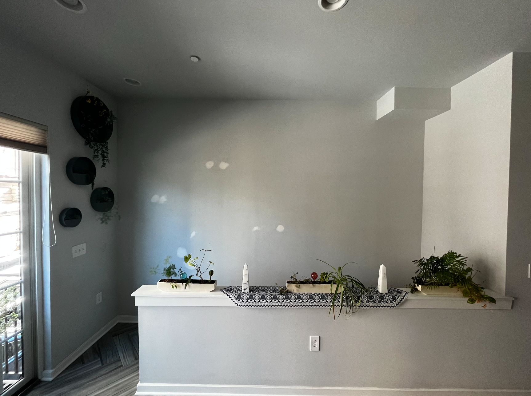 wall before wallpaper