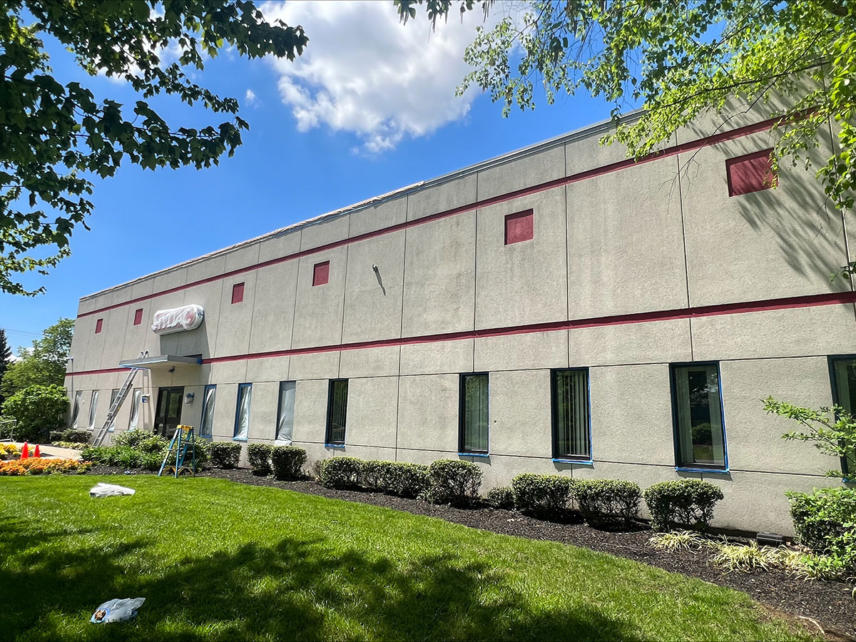 commercial business painting bethlehem pa (before)