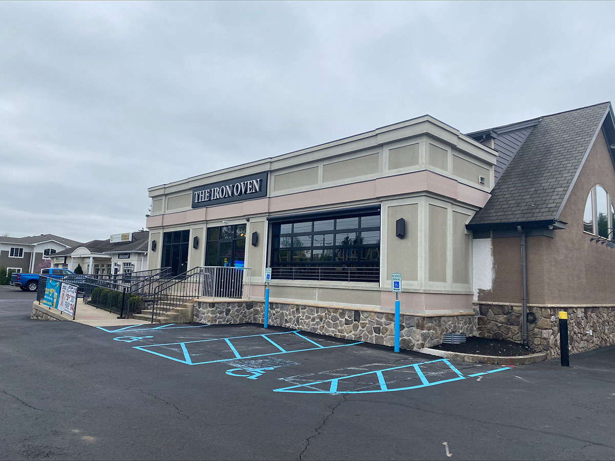 the iron oven painting (before)