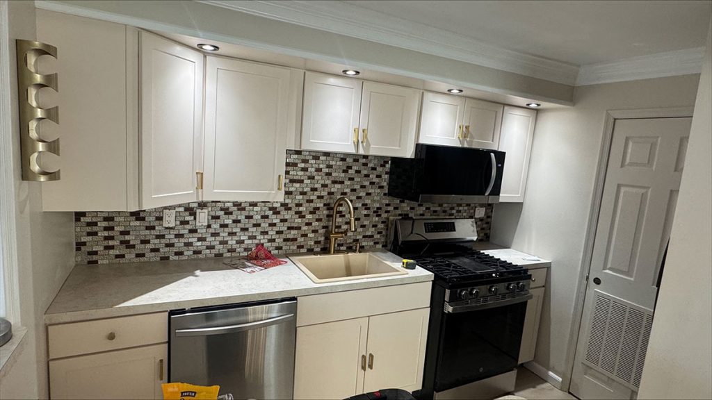 cabinet painting in glenside pa (after)