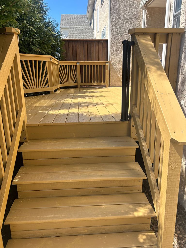 deck painting after ambler pa