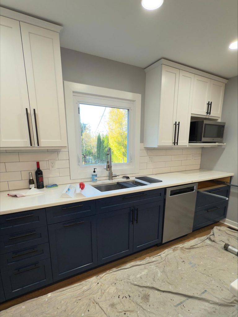 cabinet painting in plymouth meeting pa (before)