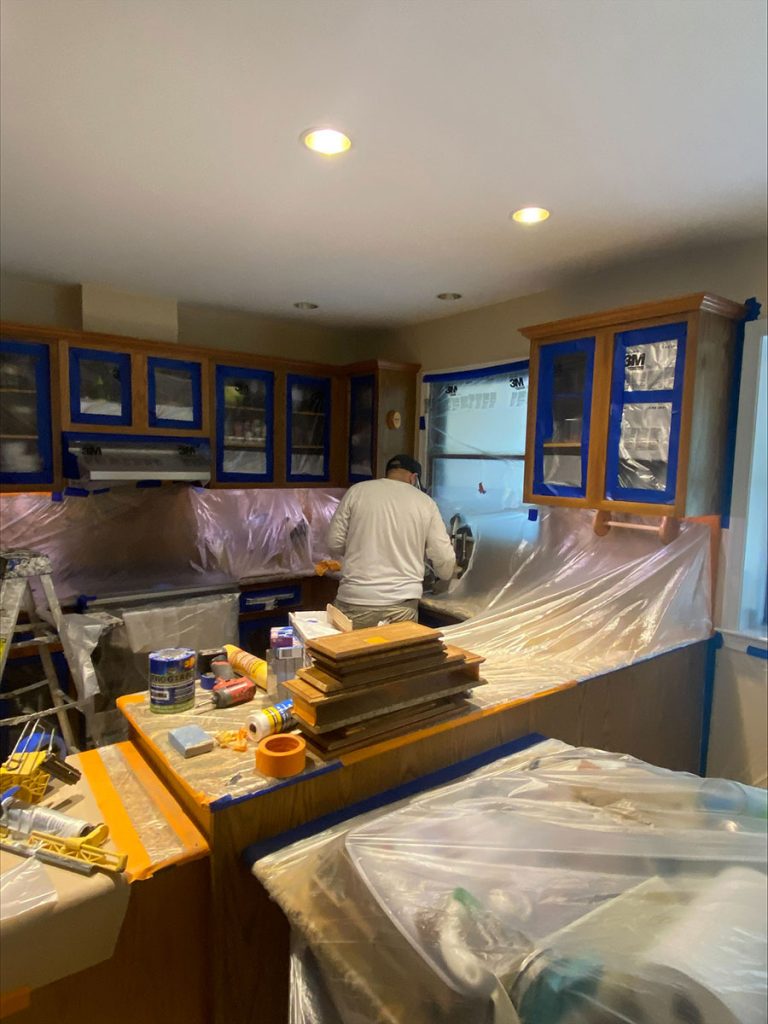 cabinet refinishing horsham pa (before)