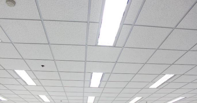 Check out our Acoustic Ceiling Tiles & Drop Ceilings