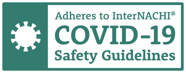 InterNACHI COVID-19 Safety Guidelines Badge