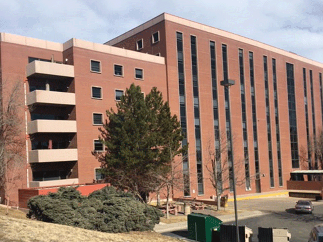 Westpoint Building Lakewood Exterior Painting Before