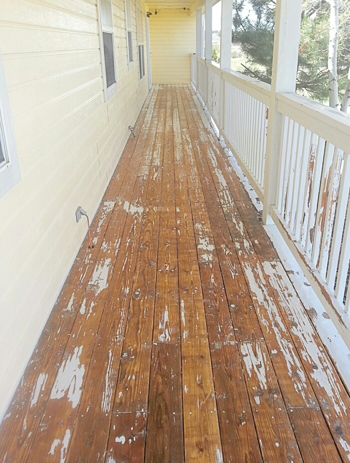 deck painting
